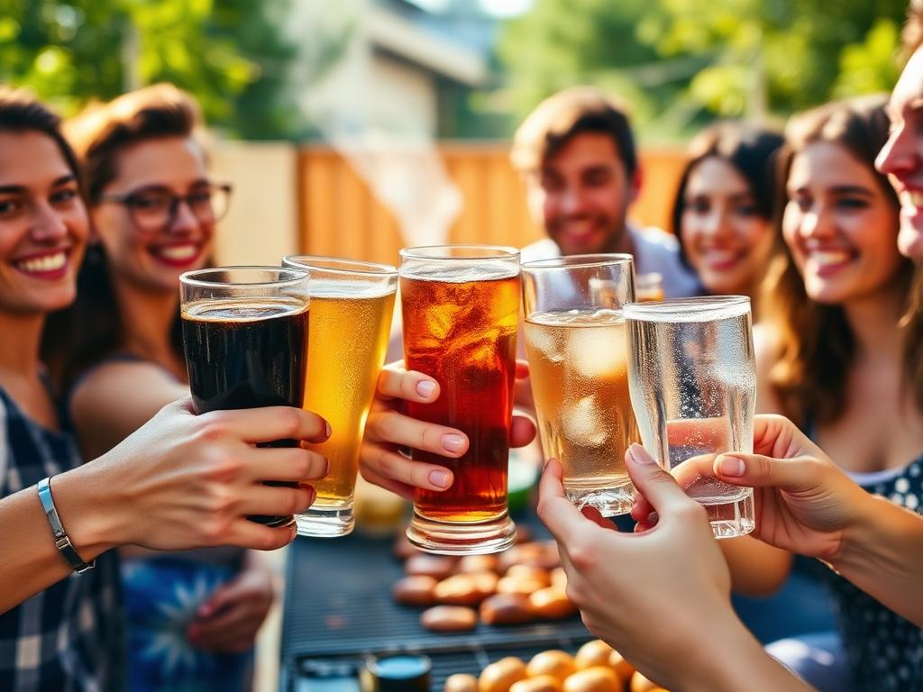 Bebidas para completar a festa